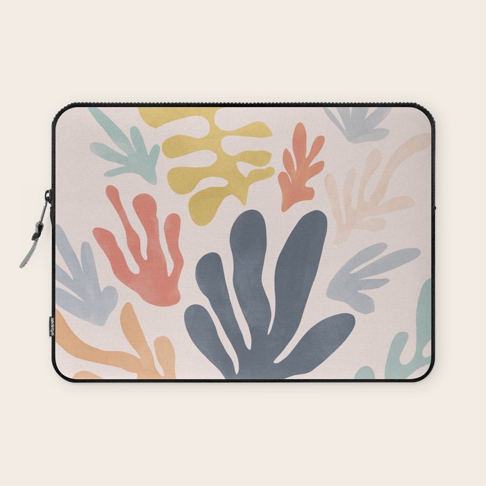 Matisse Cutouts Homage - Abstract Painting Laptop Sleeve Gallery Image 1