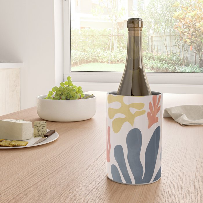 Matisse Cutouts Homage - Abstract Painting Wine Chiller Gallery Image 4