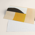 Yellow Abstract Collage Wrapping Paper Gallery Image 2