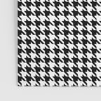 Houndstooth (black and white) Poster Gallery Image 3