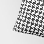 Houndstooth (black and white) Pillow Sham Gallery Image 4