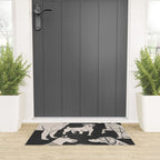 Minimal Abstract Dogs Art 1 Welcome Mat Gallery Image 3