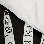 Enchanted - Enchantment - Black and White Comforter Gallery Image 4