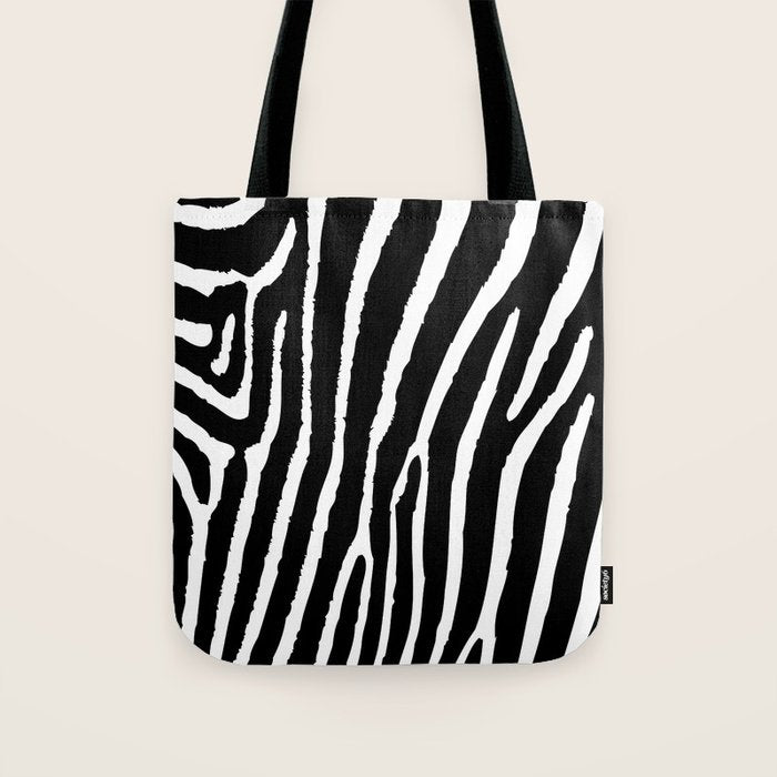 Zebra Tote Bag Gallery Image 1