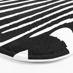Zebra Bath Mat Gallery Image 3