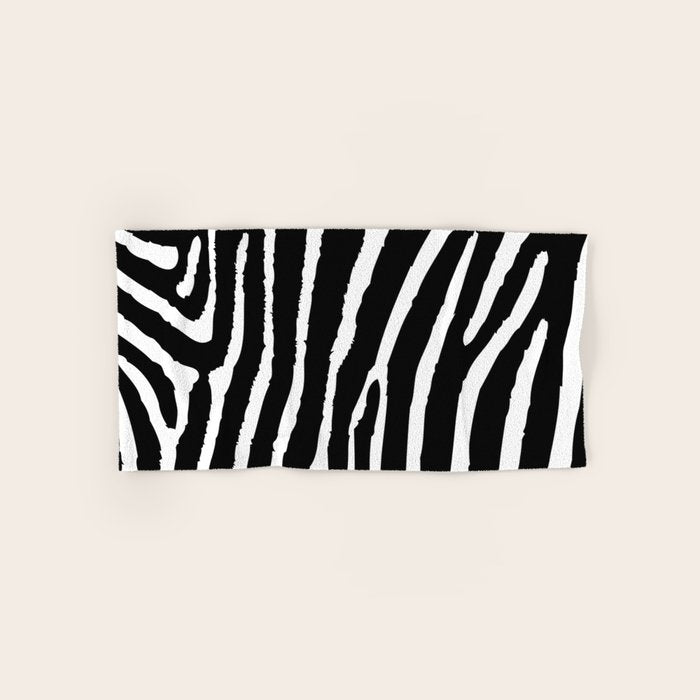 Zebra Bath Towel Gallery Image 1