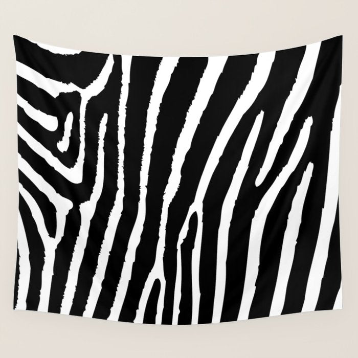 Zebra Wall Tapestry Gallery Image 4