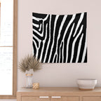 Zebra Wall Tapestry Gallery Image 2