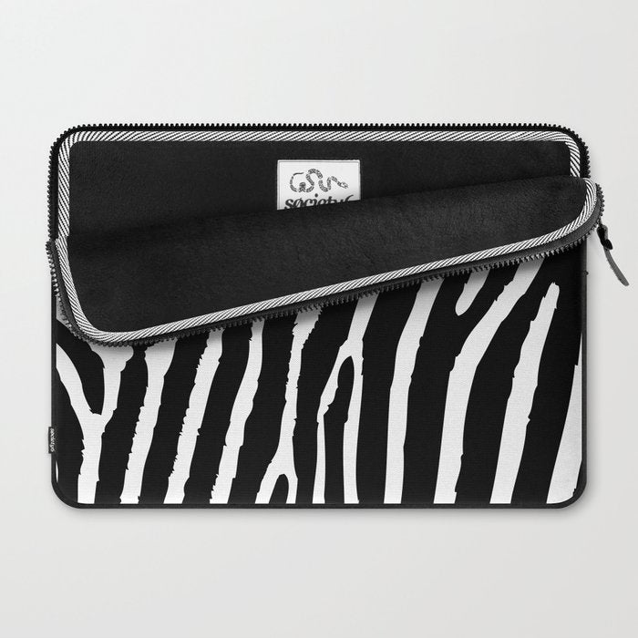 Zebra Laptop Sleeve Gallery Image 2