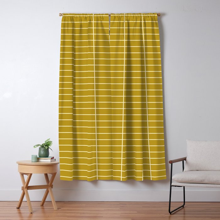 Grid Pattern XXIII Window Curtain Gallery Image 1