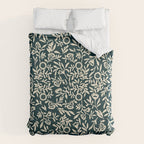 Bold Folk floral pattern Duvet Cover Gallery Image 6