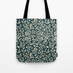 Bold Folk floral pattern Tote Bag Gallery Image 1