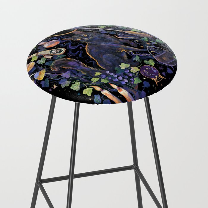 Black Cat Stool Gallery Image 2