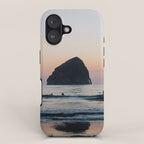 Sunset Surfers - Oregon Coast iPhone Case Gallery Image 1