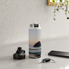 Sunset Surfers - Oregon Coast Water Bottle Gallery Image 4