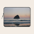 Sunset Surfers - Oregon Coast Laptop Sleeve Gallery Image 1