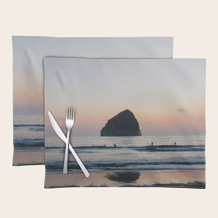 Sunset Surfers - Oregon Coast Placemat Gallery Image 1