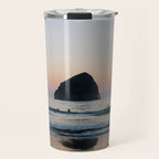 Sunset Surfers - Oregon Coast Travel Mug Gallery Image 1