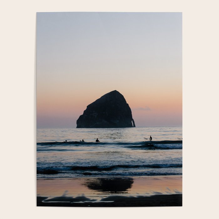 Sunset Surfers - Oregon Coast Poster Gallery Image 4