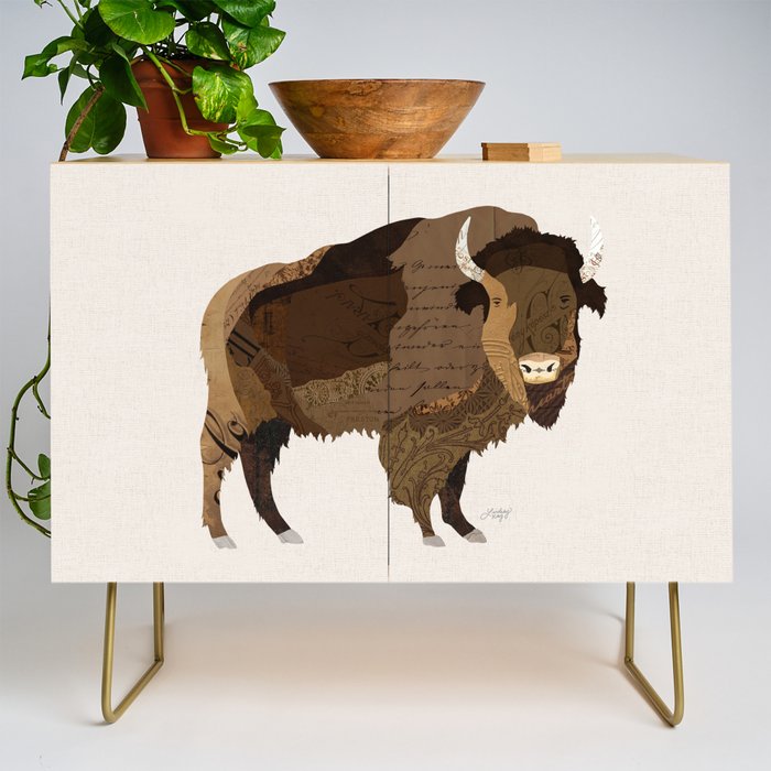 Buffalo Collage Credenza Gallery Image 1