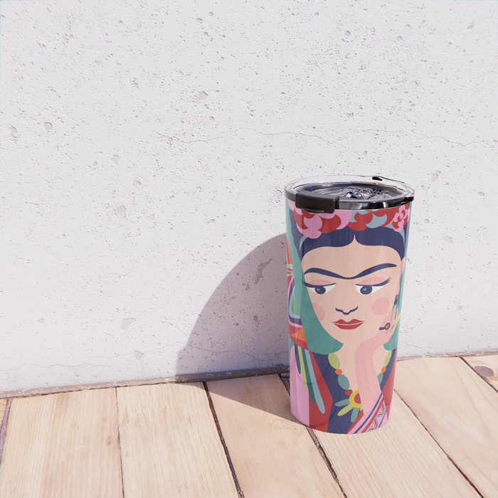 Frida Kahlo  Travel Mug Gallery Image 4
