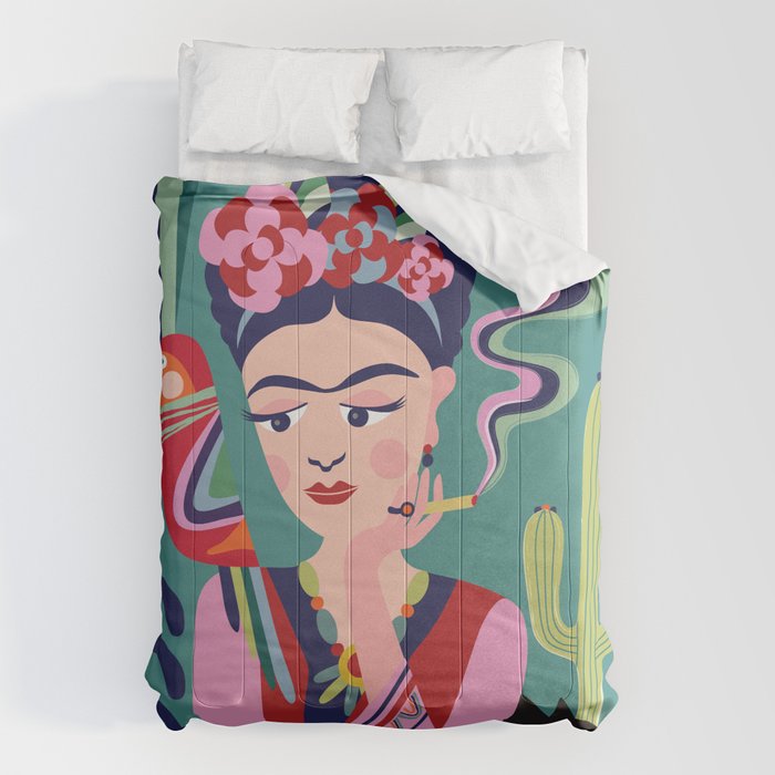Frida Kahlo  Comforter Gallery Image 6