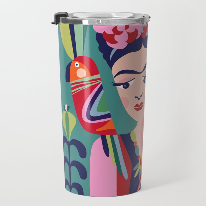 Frida Kahlo  Travel Mug Gallery Image 3