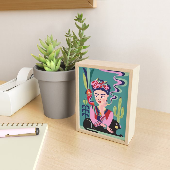 Frida Kahlo  Mini Art Print Gallery Image 2
