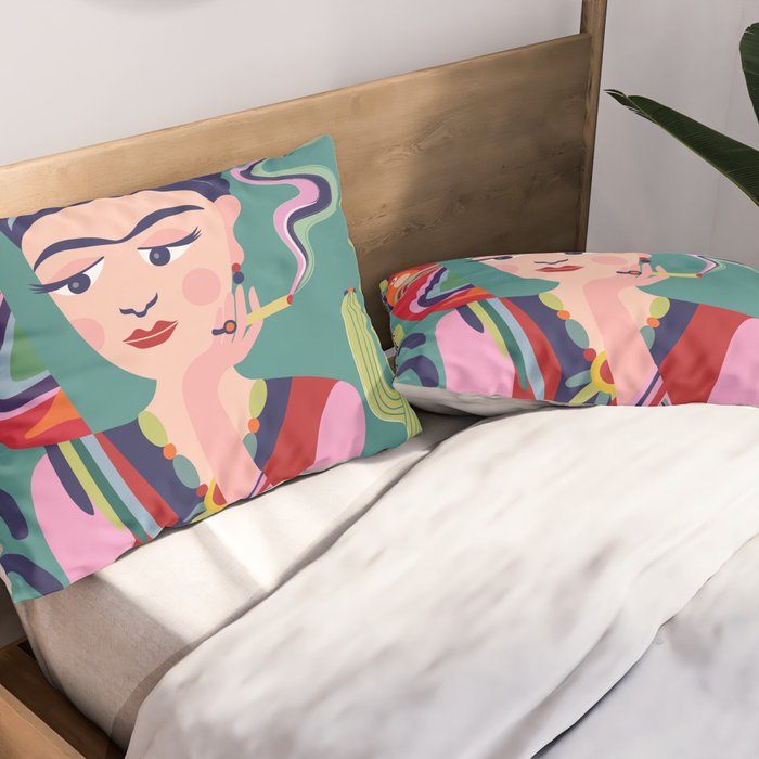 Frida Kahlo  Pillow Sham Gallery Image 2