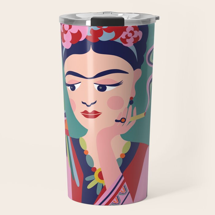 Frida Kahlo  Travel Mug Gallery Image 1