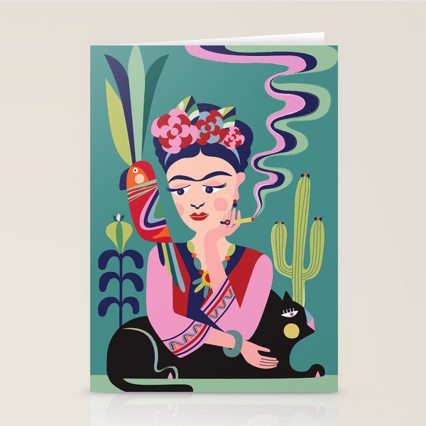 Frida Kahlo  Stationery Card Gallery Image 1