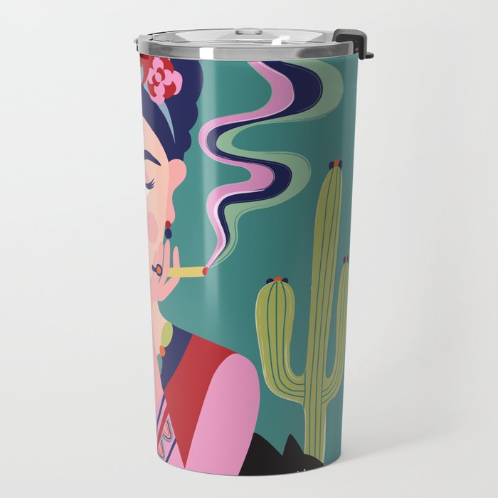 Frida Kahlo  Travel Mug Gallery Image 2