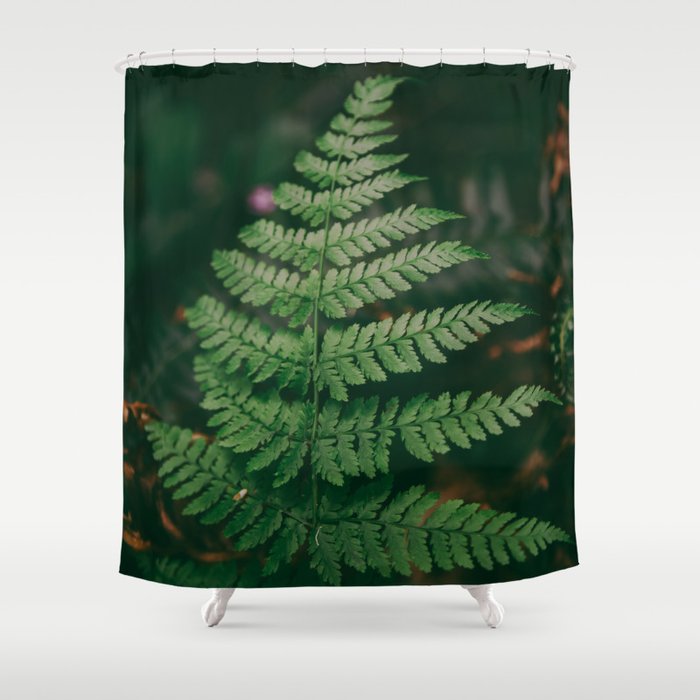 One Fern Shower Curtain Gallery Image 1