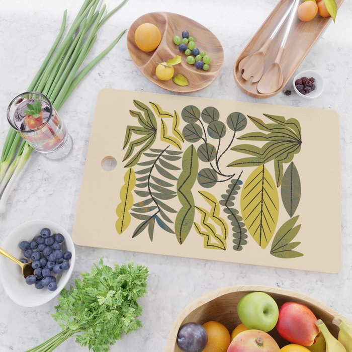 Leaf Collection No. 2 Cutting Board Gallery Image 2