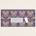Playful Folk Floral Desk Mat Gallery Image 1