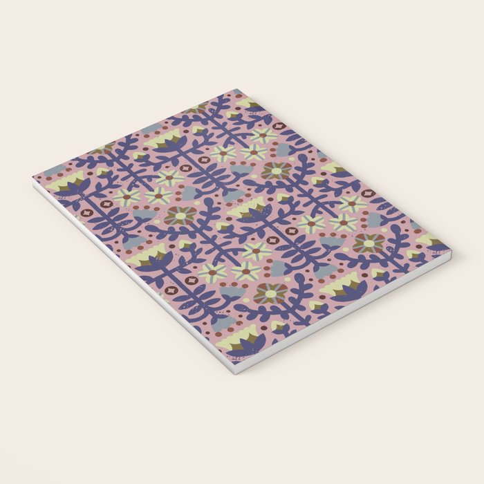 Playful Folk Floral Notebook Gallery Image 3
