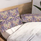 Playful Folk Floral Pillow Sham Gallery Image 2