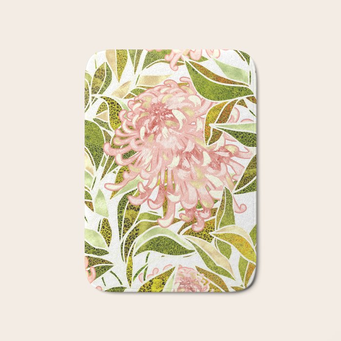 Spring Floral II Bath Mat Gallery Image 1