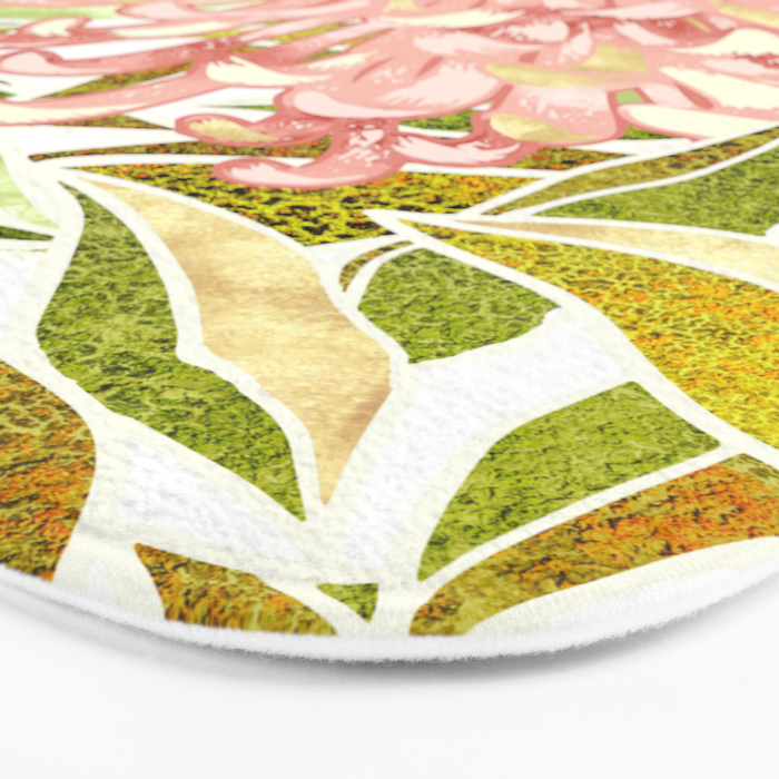 Spring Floral II Bath Mat Gallery Image 3