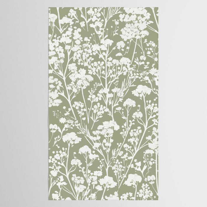 Sage Bloom in Floral Tablecloth Gallery Image 2