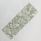 Sage Bloom in Floral Yoga Mat Gallery Image 1