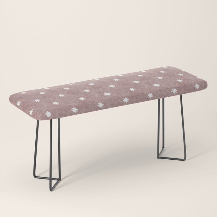 stars on mauve Bench Gallery Image 1