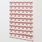 Vintage Bows III Pink Wallpaper Gallery Image 2