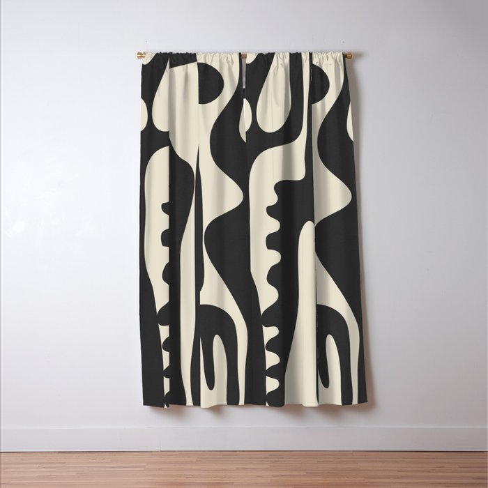 Shadowns in Motion 1 Window Curtain Gallery Image 3
