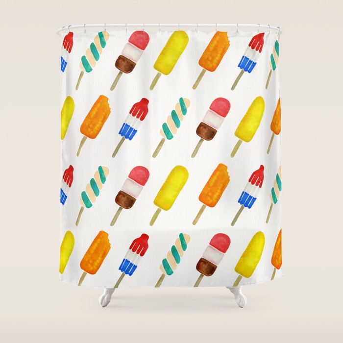 Popsicle Collection Shower Curtain Gallery Image 1