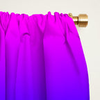 Modern Bright Rainbow Colors Ombre Window Curtain Gallery Image 2