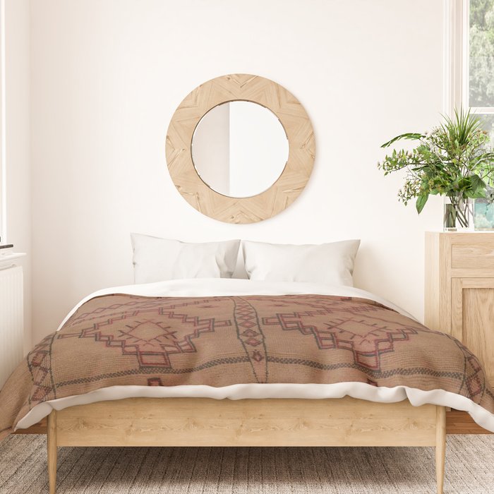 Heritage Moroccan Berber Carpet Design B29 Duvet Cover Gallery Image 3