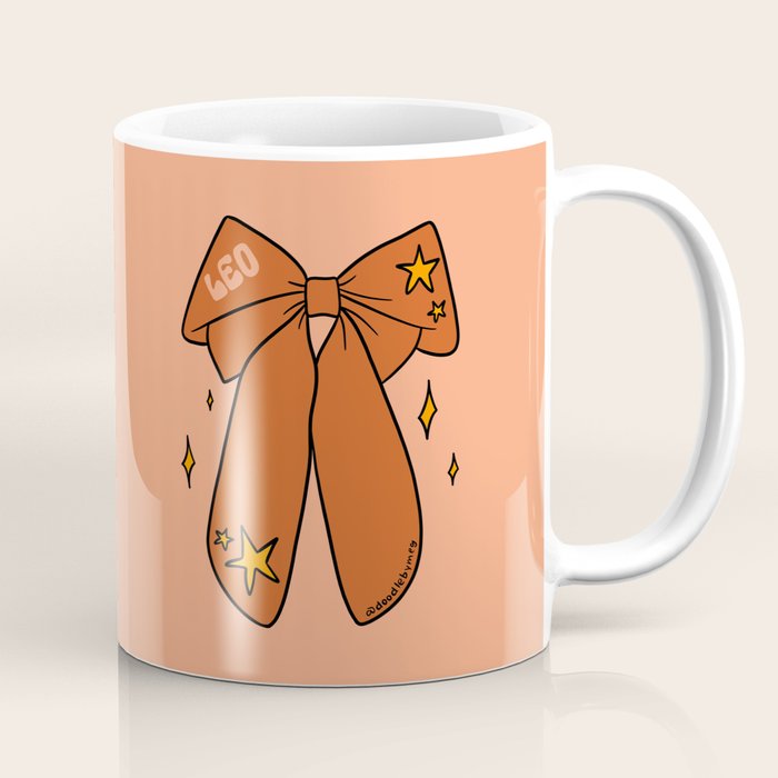Leo Bow Coffee Mug Gallery Image 1
