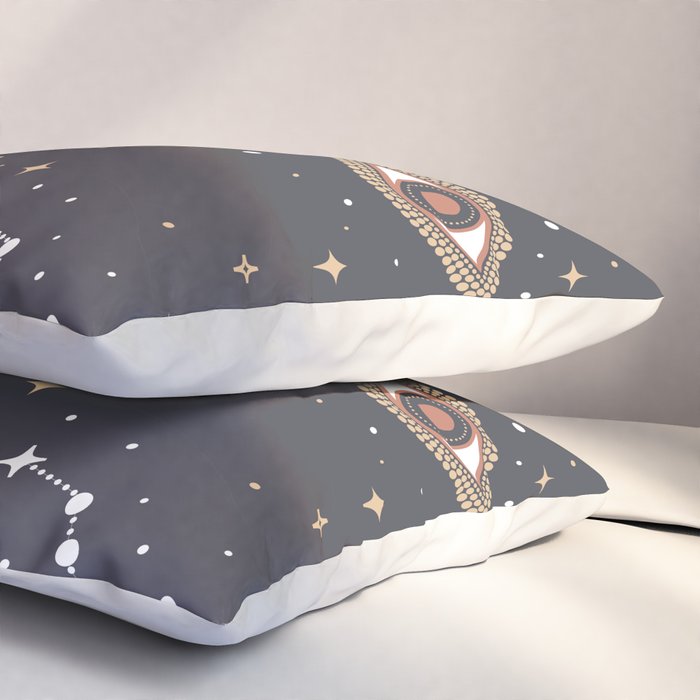 Mystical Galaxy Pillow Sham Gallery Image 3