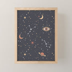 Mystical Galaxy Mini Art Print Gallery Image 1